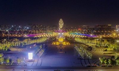 唐山南湖（环湖、岛屿及树木）